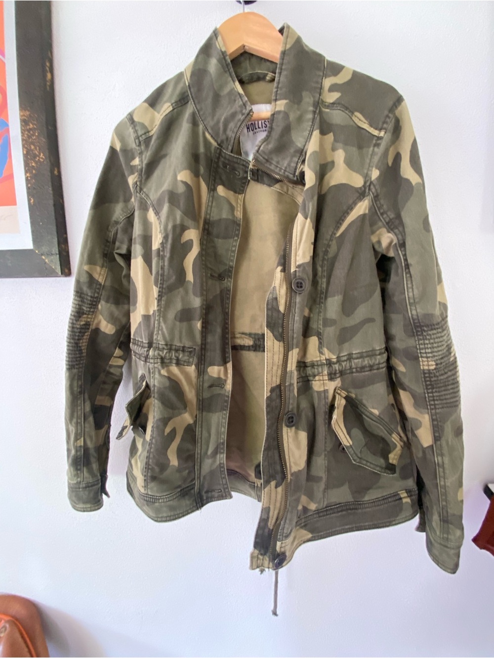 Hollister women  Camo Utility Jacket - Green